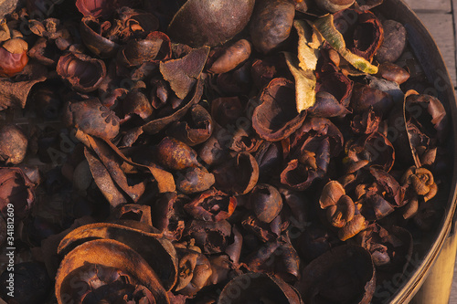 mangosteen skins,dry peel of mangosteen