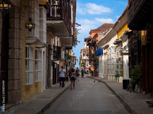 Street Cartagena Colombia South America © Mat