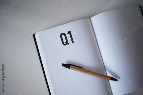 Pen and paper quarter one