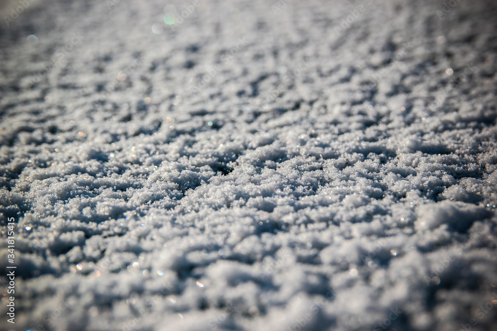 The first frost, thin ice
