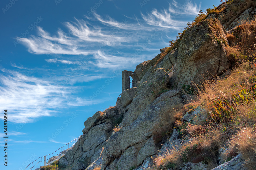 Naklejka premium Porthcurno in UK.