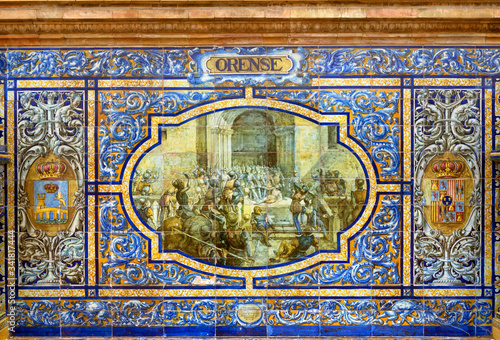 Ceramic tiles in Seville