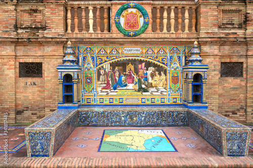 Ceramic tiles in Seville