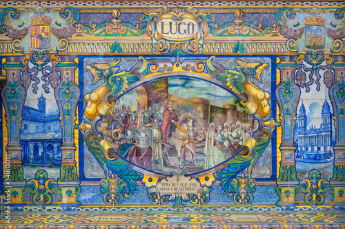 Ceramic tiles in Seville