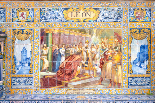 Ceramic tiles in Seville