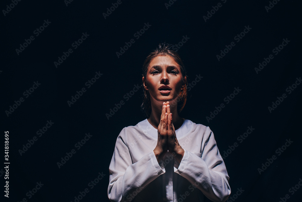 portrait of a young woman. portrait of a young woman.