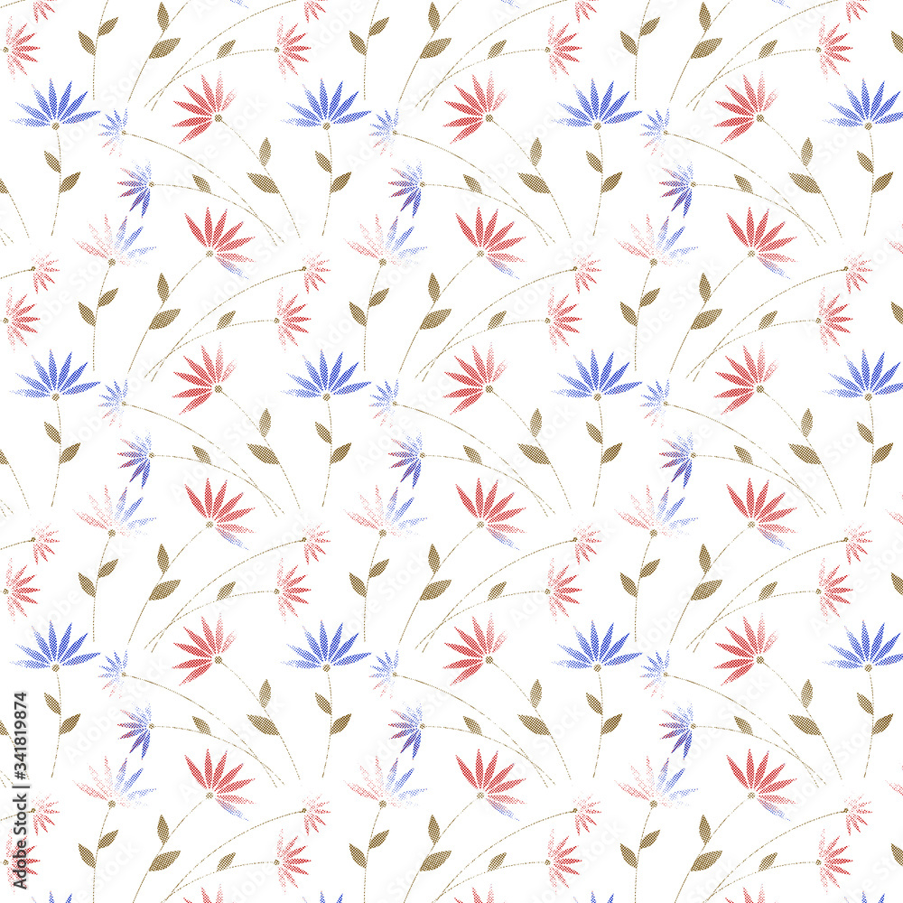 seamless pattern with colorful stars seamless pattern with colorful stars