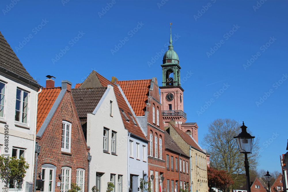 Friedrichstadt Holländerstadt in Schleswig-Holstein Remonstrantenkirche