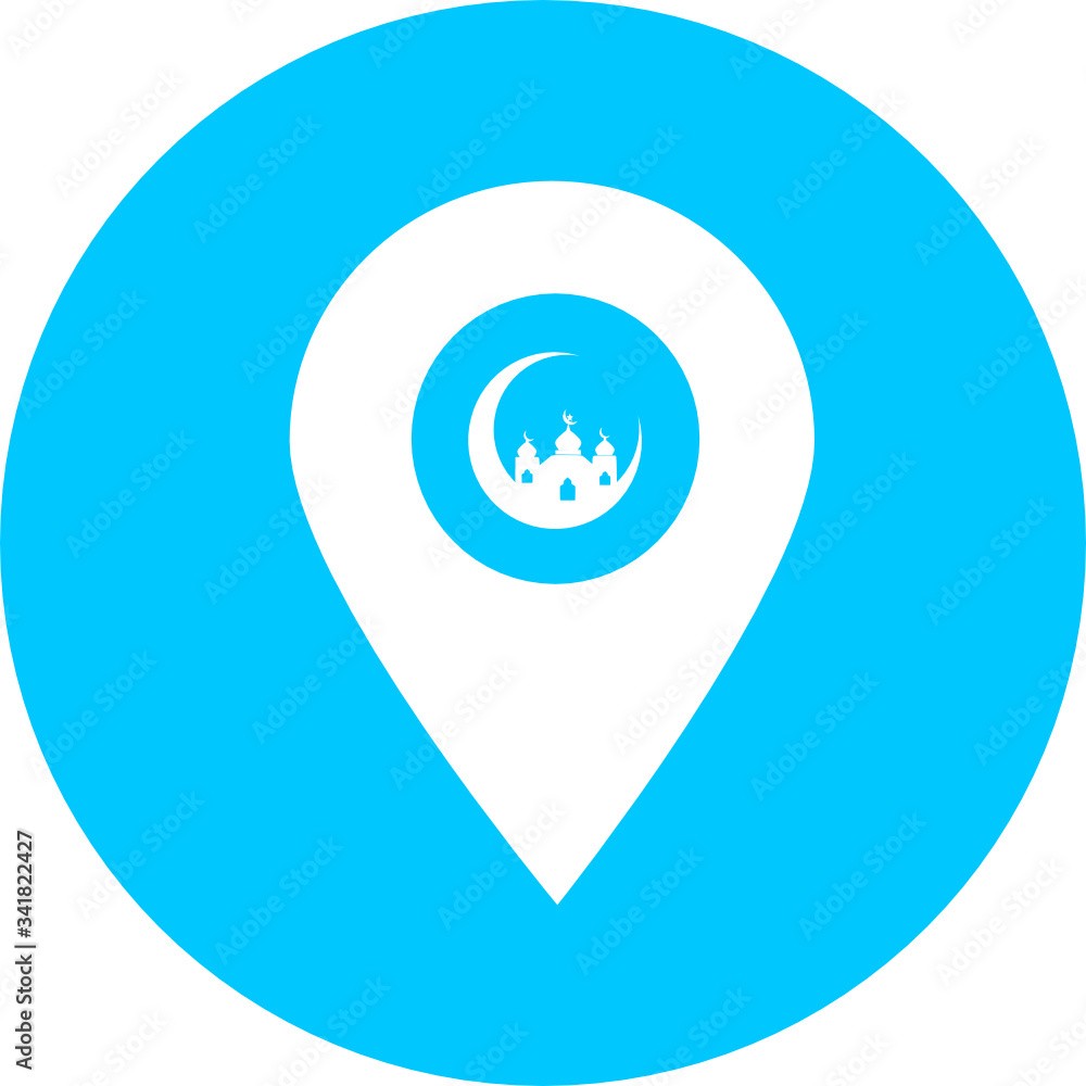 Set of map pin pointer in blue circle icon. Element of map point for mobile concept and web apps. Icon for website design and app development. Premium map icon sign. Set of map pin pointer in blue circle icon. Element of map point for mobile concept and web apps. Icon for website design and app development. Premium map icon sign.