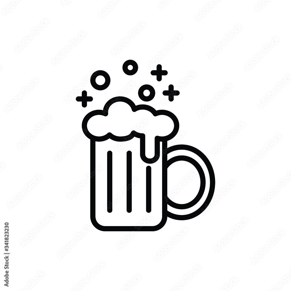 Beer icon template Beer icon template