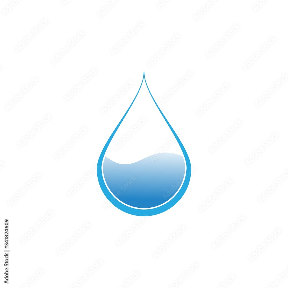 water drop Logo water drop Logo