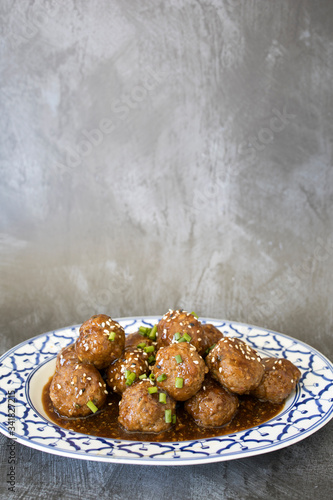 Spicy Asian Quinoa Meatballs