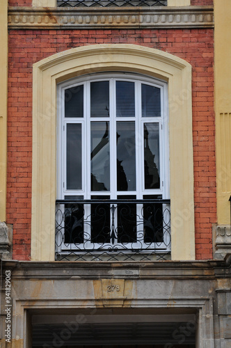 Palacio Liebano window,Bogota, Colombia