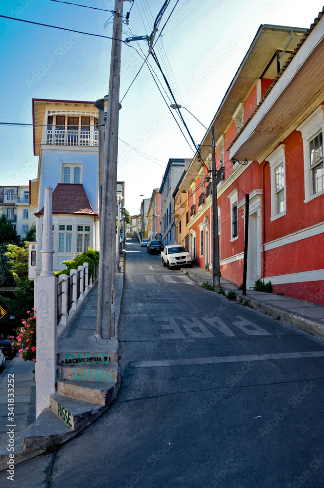 Obraz premium Valparaiso street