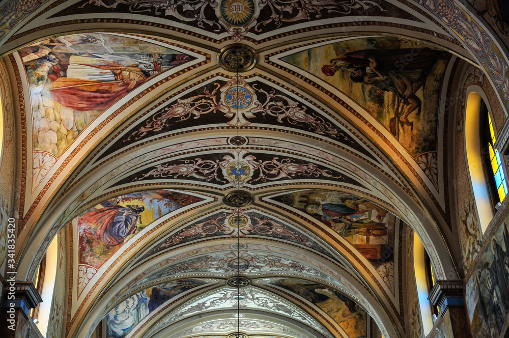 Ou Lady of aranzazu ceiling, Victoria, Entre Rios Ou Lady of aranzazu ceiling, Victoria, Entre Rios