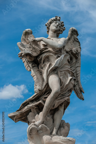 Statue of angel in Rome