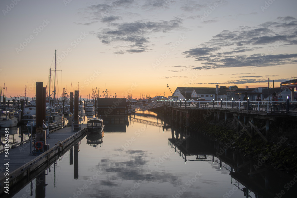 Dock At dusk