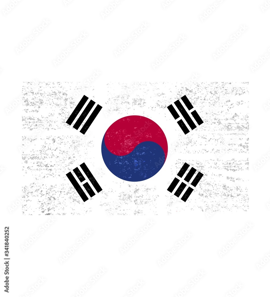 Grunge South korean Flag . Grunge Textured Flag Design of South korea
Grunge South korean Flag . Grunge Textured Flag Design of South korea