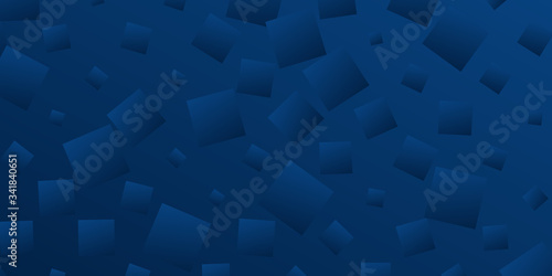 3D blue polygonal abstract background. geometric illustration with gradient. background texture design for poster, banner, card and template. Vector illustration for presentation design