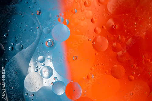 Oil In Water - Abstract