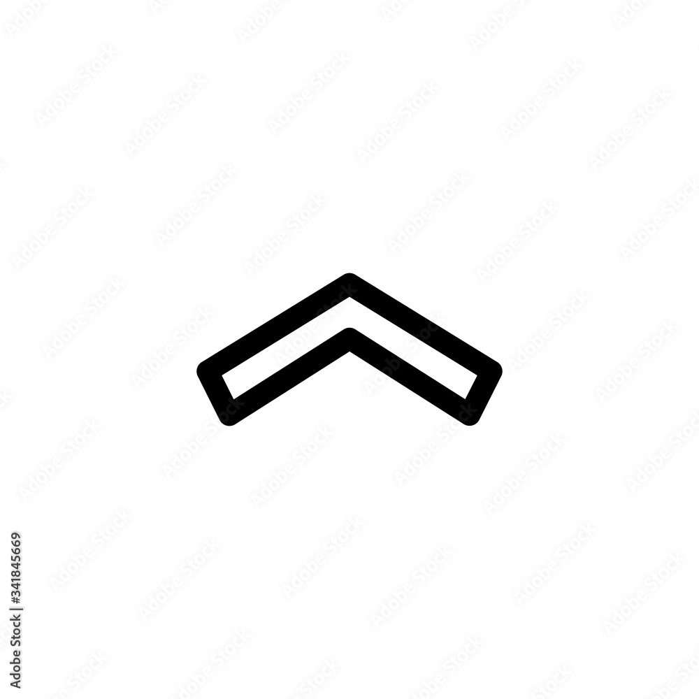 Up Button User Interface Outline Icon Logo Vector Illustration
Up Button User Interface Outline Icon Logo Vector Illustration