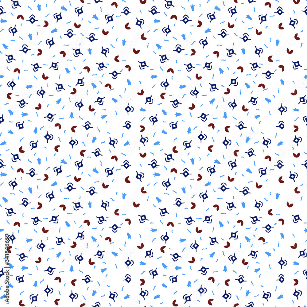 colorful confetti on white colorful confetti on white