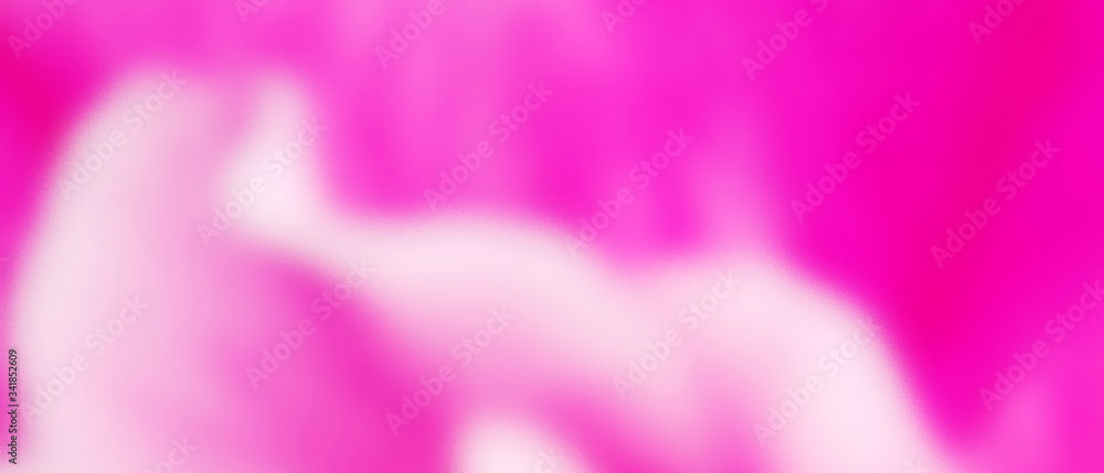 Abstract pink, purple and white blurred background