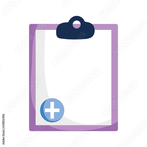 Isolated medical history vector design