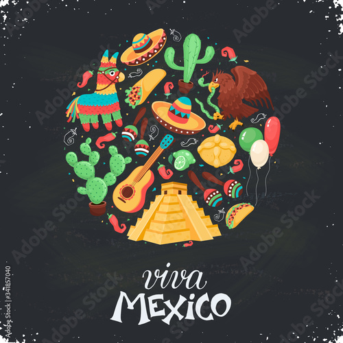 Viva Mexico poster