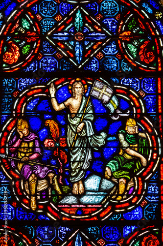 stained glass window