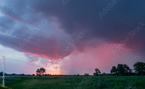 Storms on the Great Plains During Summertime