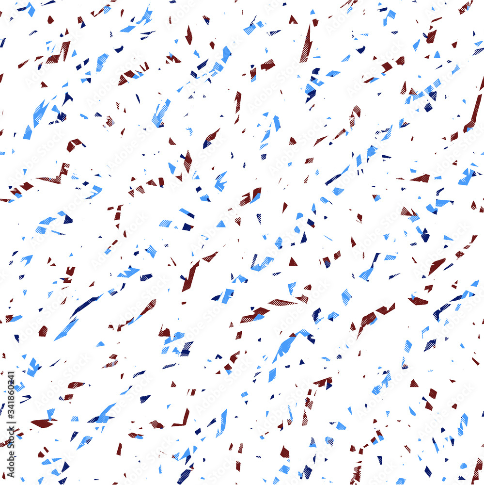 Fototapeta premium colorful confetti on white background