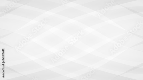 Abstract geometric white and gray curve line gradient Background. with space for concept design Technology and business.