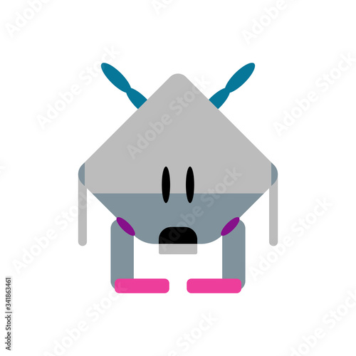 Space Invader like monster