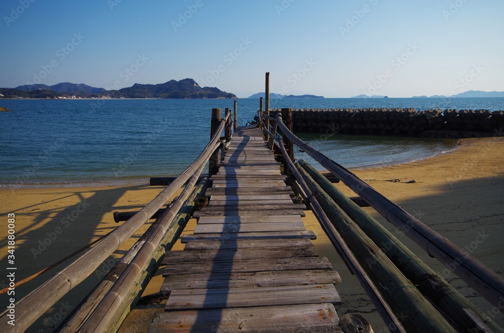 Fototapeta premium 古い桟橋