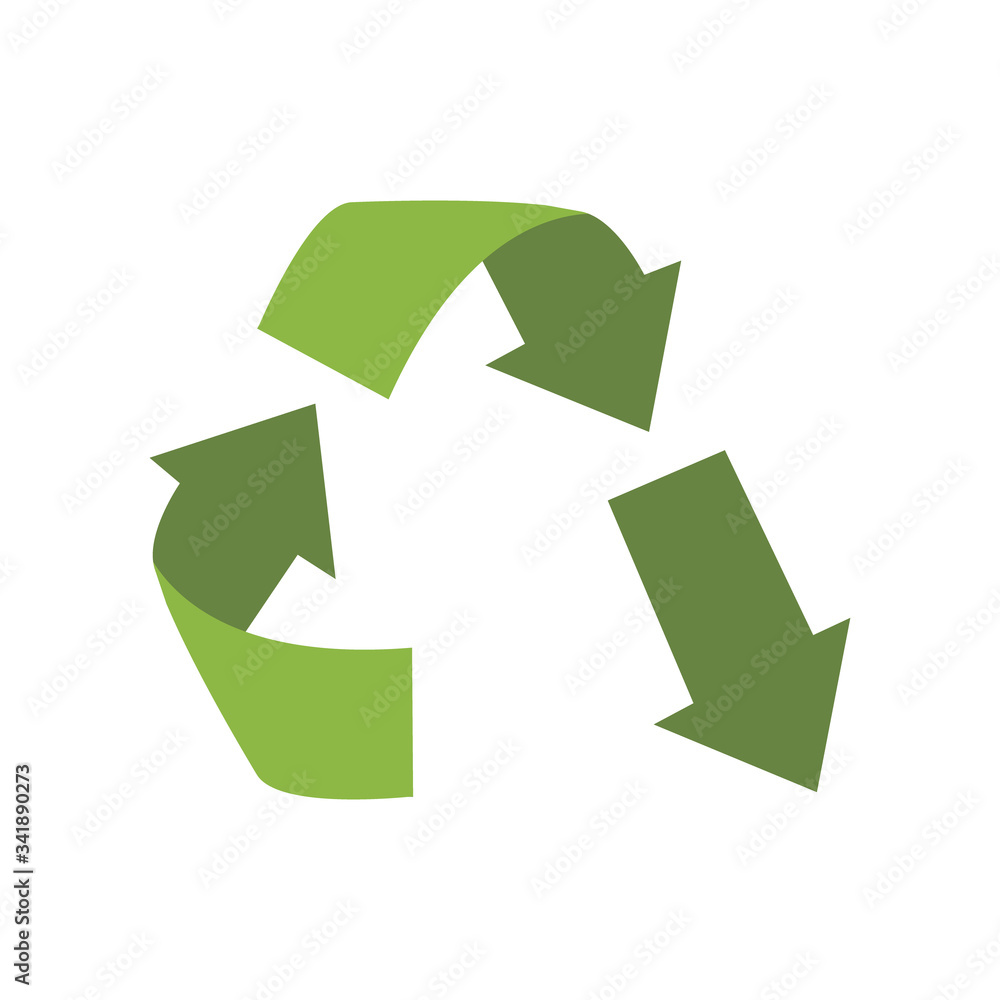 Vector downcycling sign, isolated on white background. Green reuse symbol for ecological design. Zero waste lifestyle. Vector downcycling sign, isolated on white background. Green reuse symbol for ecological design. Zero waste lifestyle.