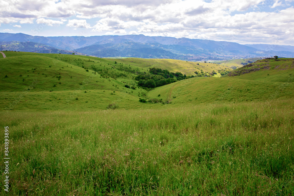 Fototapeta premium mountain landscape with blue sky