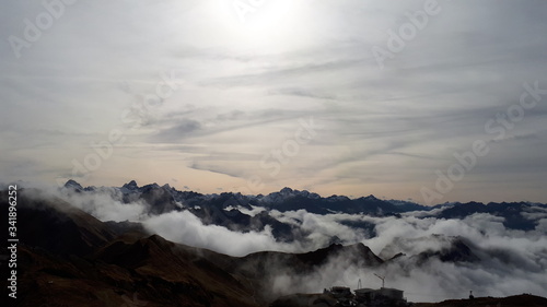 Nebel im Tal - Nebelhorn