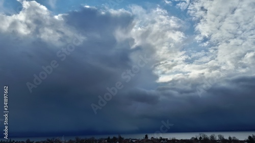 Wolkentürme über dem Bodensee