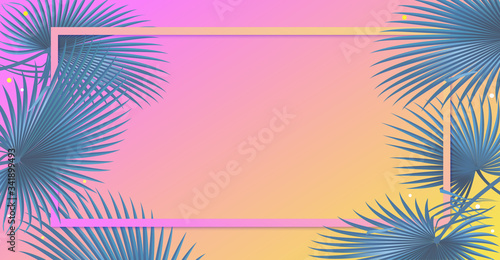 Summer holidays backgroun
