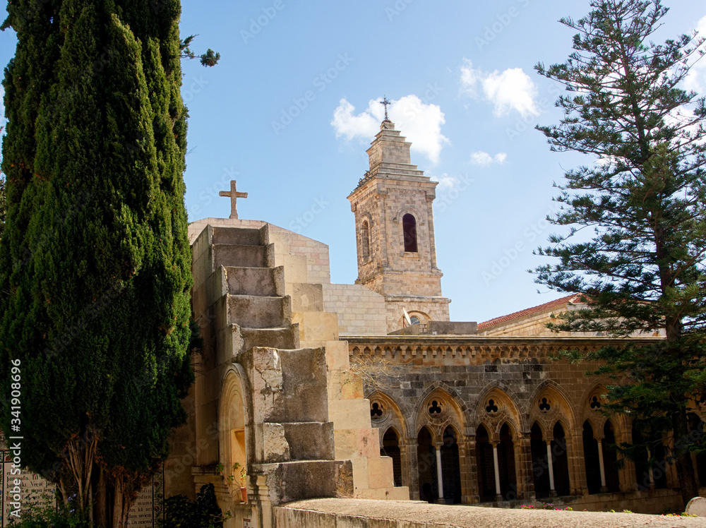 Israel Jerusalem Pater Noster church Israel Jerusalem Pater Noster church