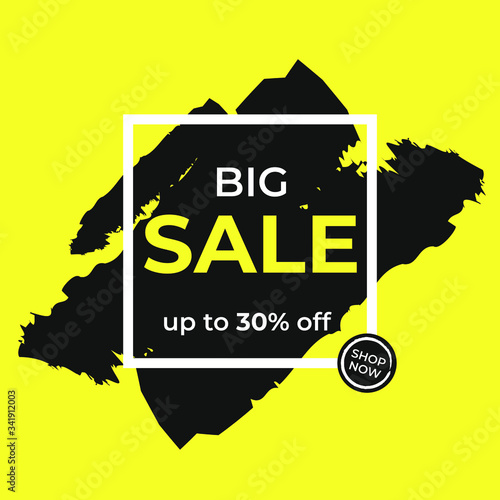 Big sale graphic for diferent offers