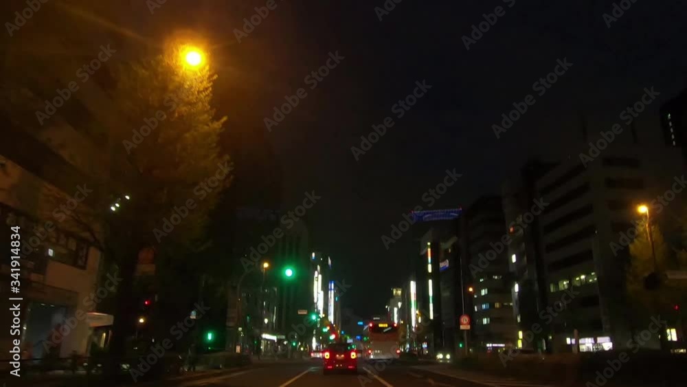 Tokyo city landscape. Shinjuku at night Tokyo city landscape. Shinjuku at night