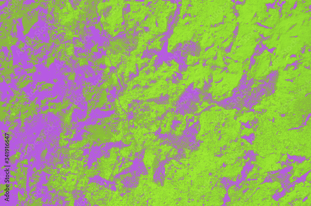 abstract acid green and purple background for design