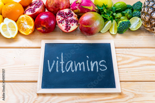 Fruits and Vegetables rich in Vitamins