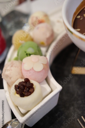 Chocolate Fondue and Frozen Fruit very beautiful