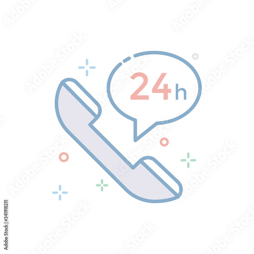 Call Center Vector icon