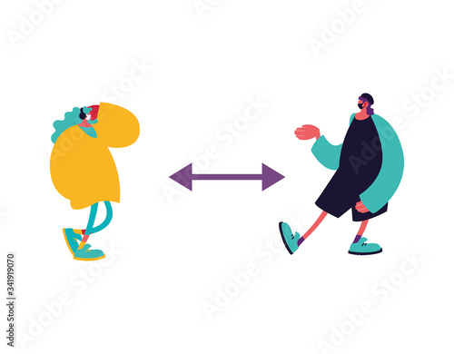 couple talking to snuff doctor on white background