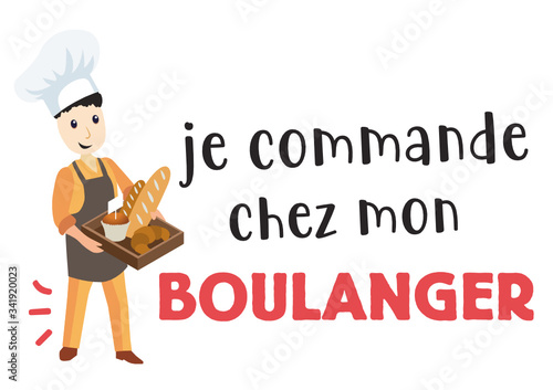 Mon boulanger, achat en magasin producteur