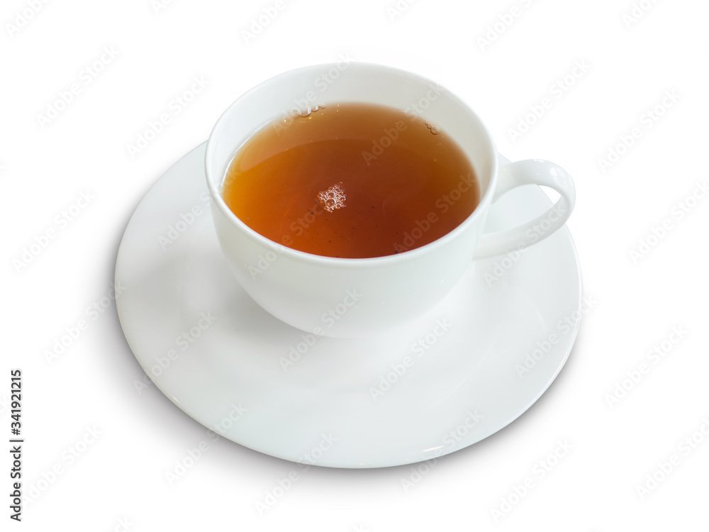 Cup of hot tea. Isolated on white background. Cup of hot tea. Isolated on white background.